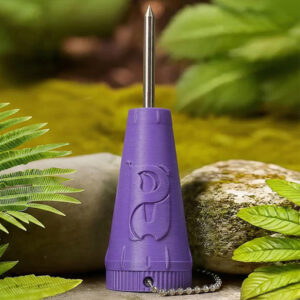 Umweltfreund in Violett + Magnet